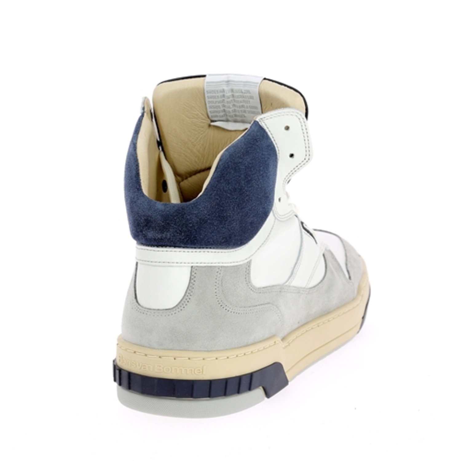 Zoom Floris Van Bommel basket blanc