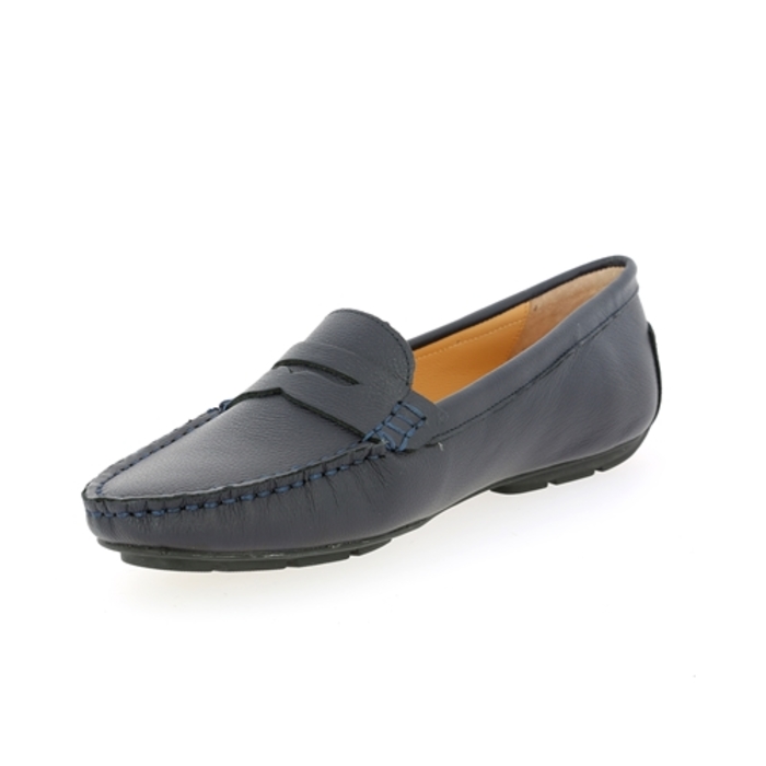 Cypres moccassins bleu bleu