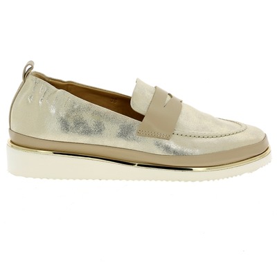 Xsa Moccassins platine