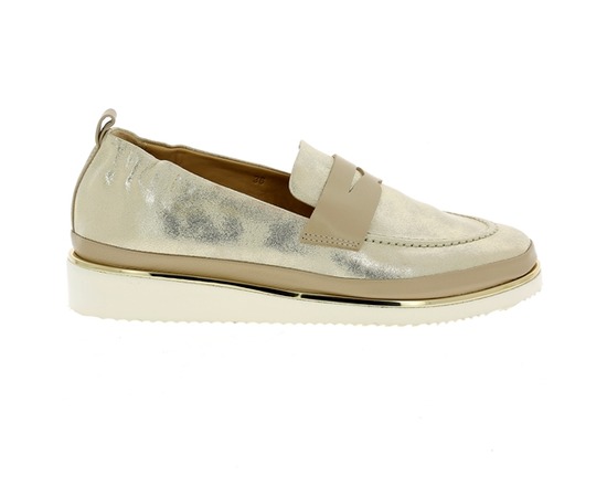 Xsa Moccassins platine