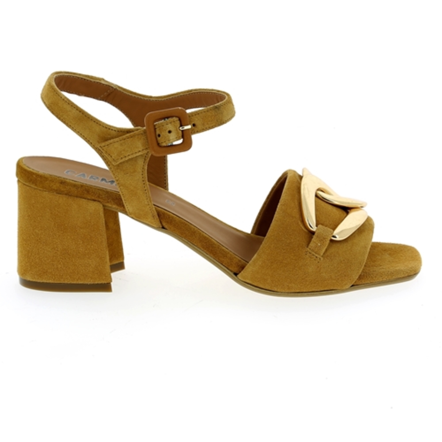 Zoom Carmens sandalen cognac