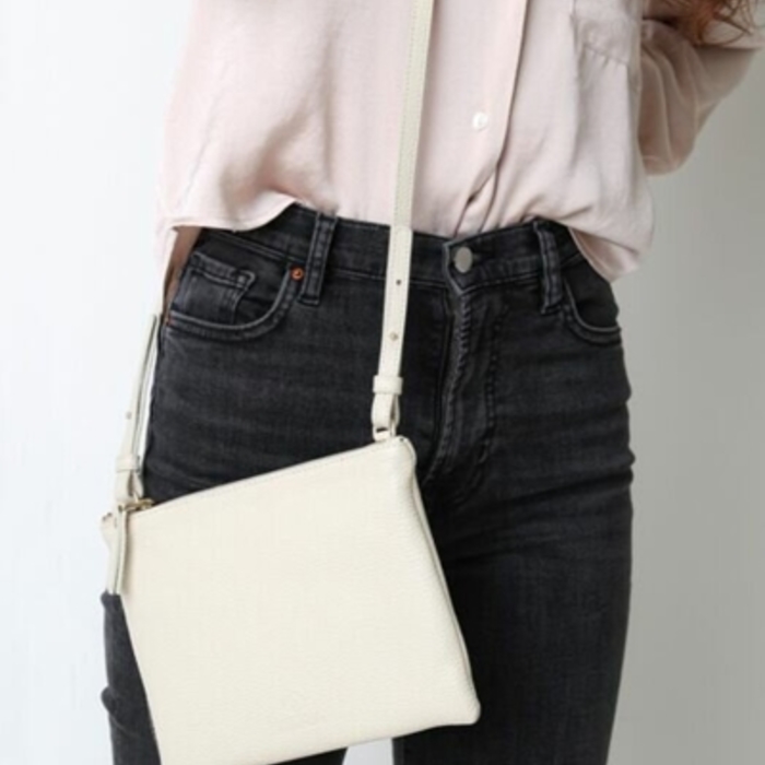 Fred De La Bretoniere cross-over beige beige