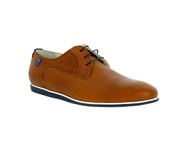 Floris Van Bommel Veterschoenen cognac