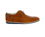 Floris Van Bommel Veterschoenen cognac