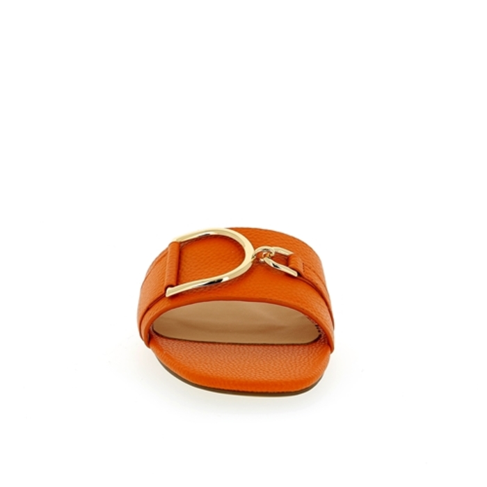 Cypres muiltjes - slippers oranje oranje