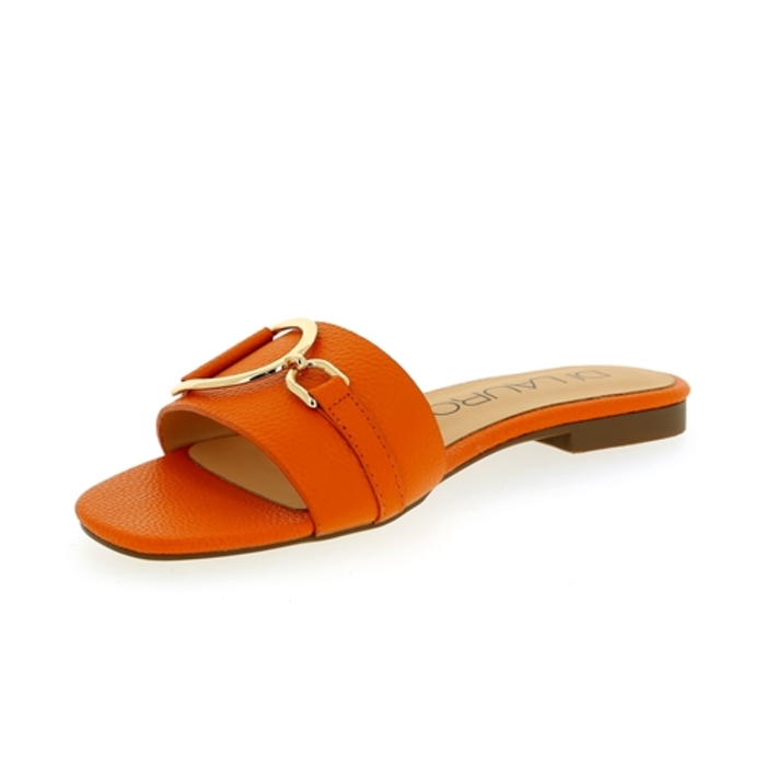 Cypres muiltjes - slippers oranje oranje
