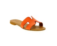 Delaere Muiltjes - slippers oranje