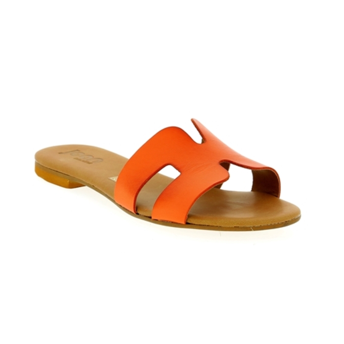 Delaere muiltjes - slippers geel
