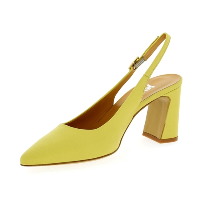 Delaere pumps geel geel