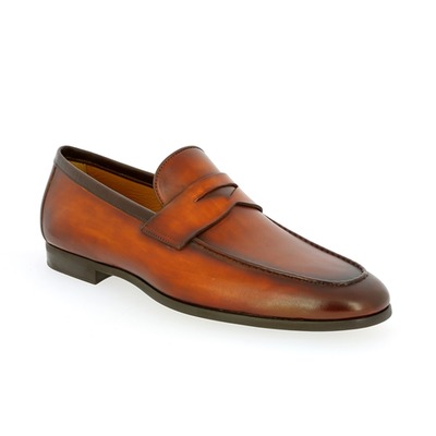 Magnanni Moccassins cognac