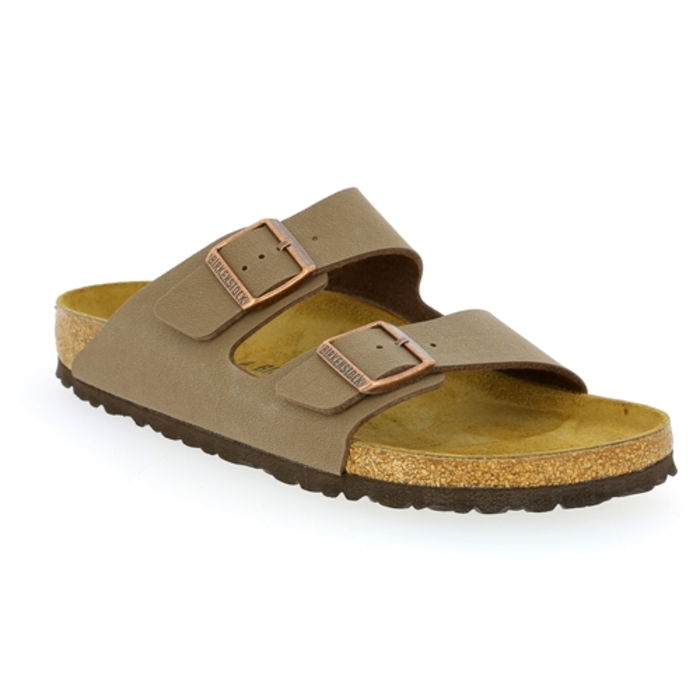 Birkenstock muiltjes mokka mokka