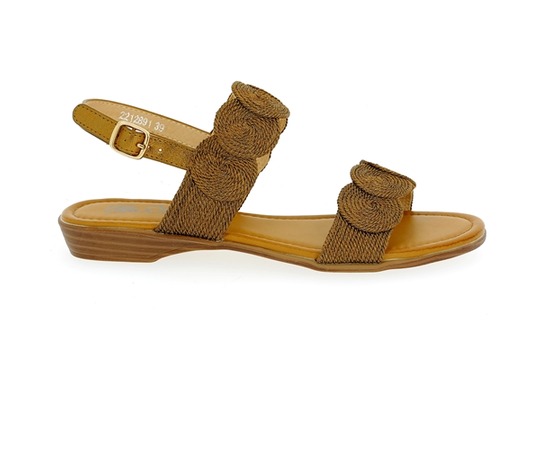 Ella Cruz Sandalen brons