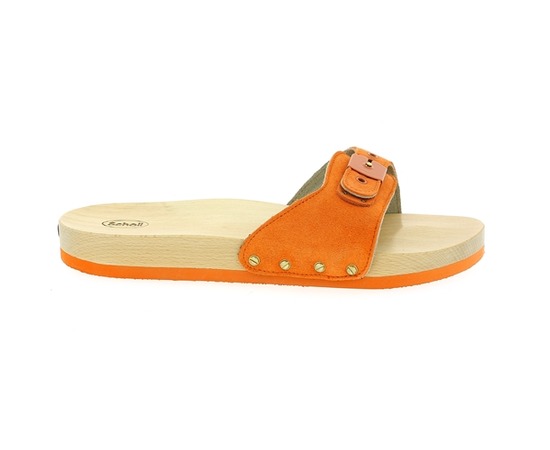 Scholl Muiltjes - slippers oranje