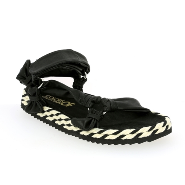 Colors Of California sandalen zwart zwart