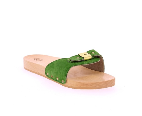 Muiltjes - slippers Scholl groen