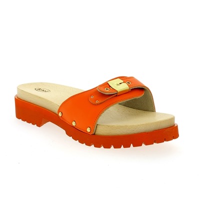Muiltjes - slippers Sholl Oranje