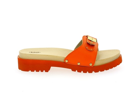 Scholl Muiltjes - slippers oranje