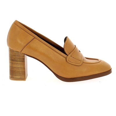 Zinda instappers - instapschoenen camel