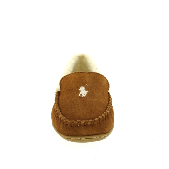 Ralph Lauren pantoufles cognac cognac