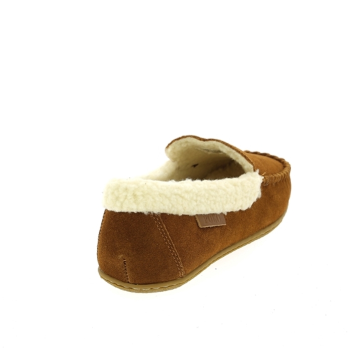 Ralph Lauren pantoufles cognac cognac