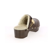 Scholl Muiltjes - slippers bruin