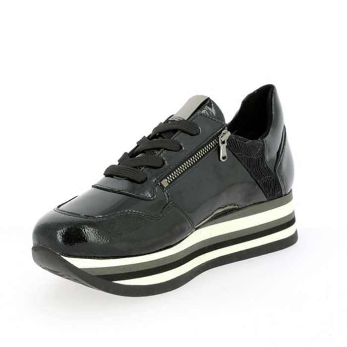 Softwaves sneakers zwart zwart