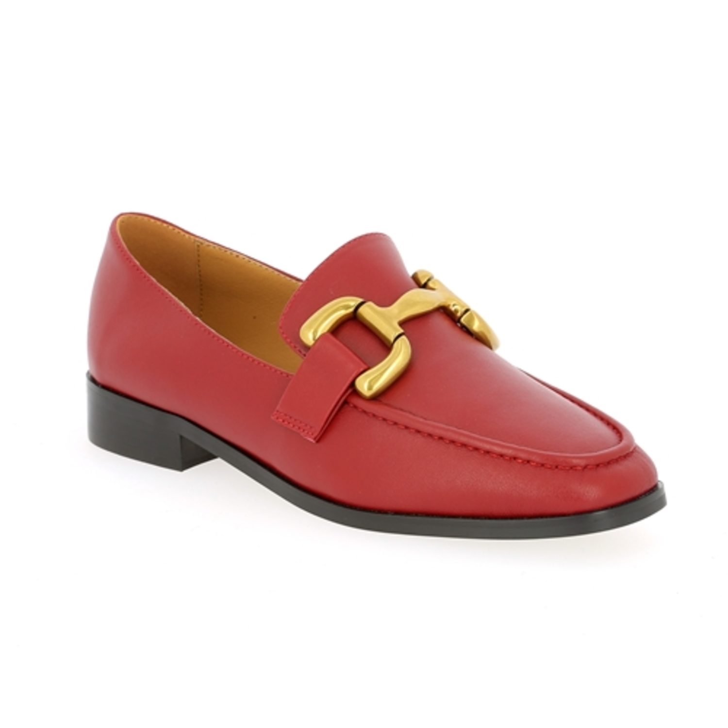 Zoom Bibilou moccassins rouge
