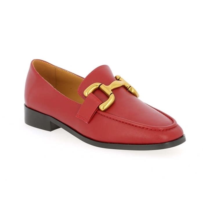 Bibilou moccassins rouge rouge
