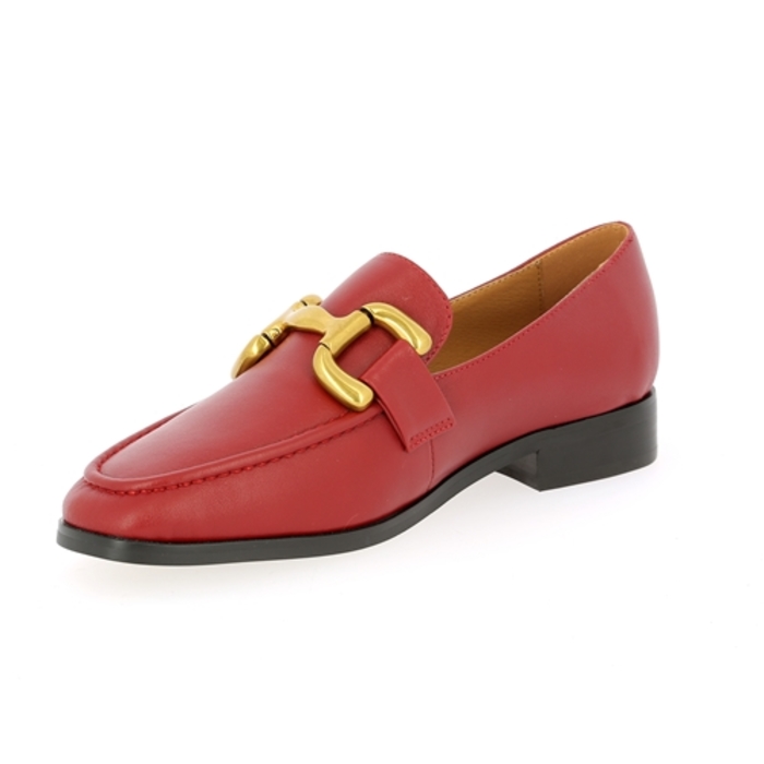 Bibilou moccassins rouge rouge