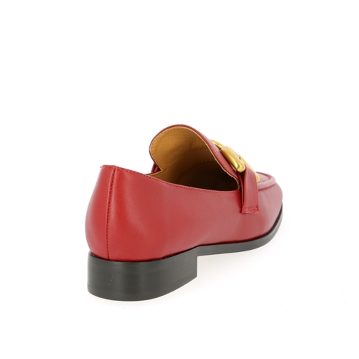 Bibilou moccassins rouge rouge