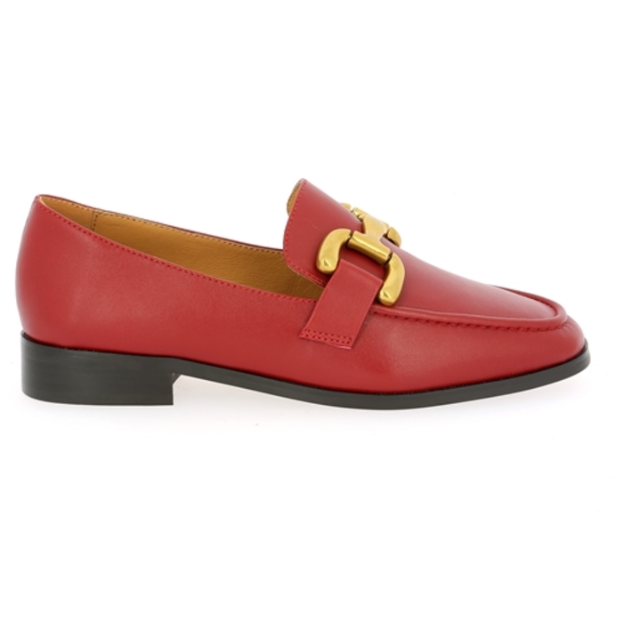 Bibilou moccassins rouge rouge