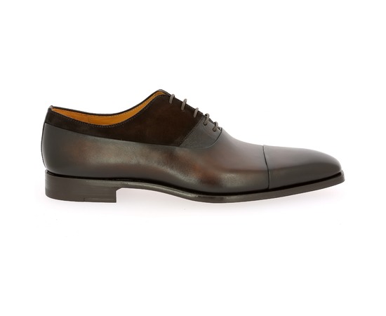 Floris Van Bommel Veterschoenen cognac