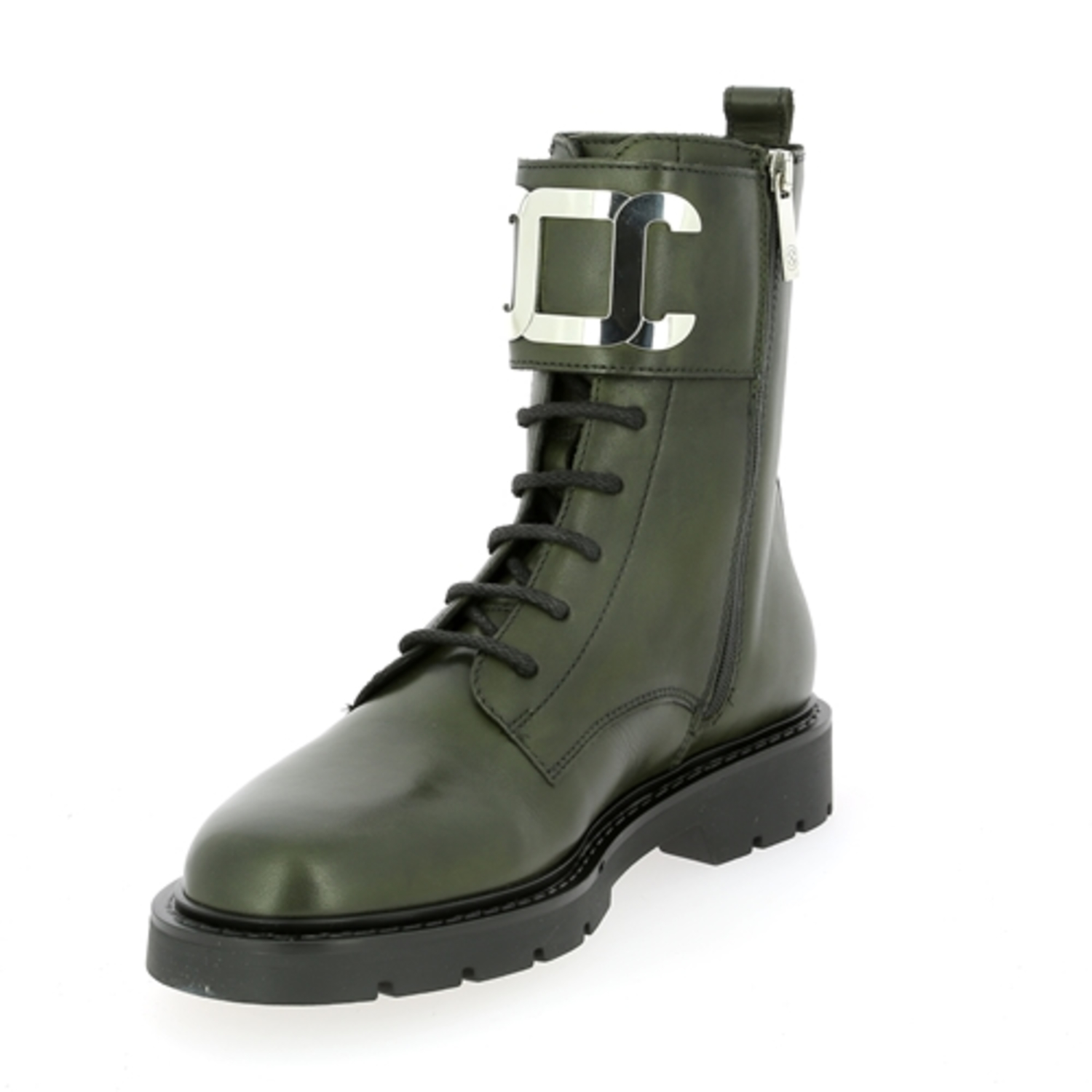 Zoom Carmens bottines kaki