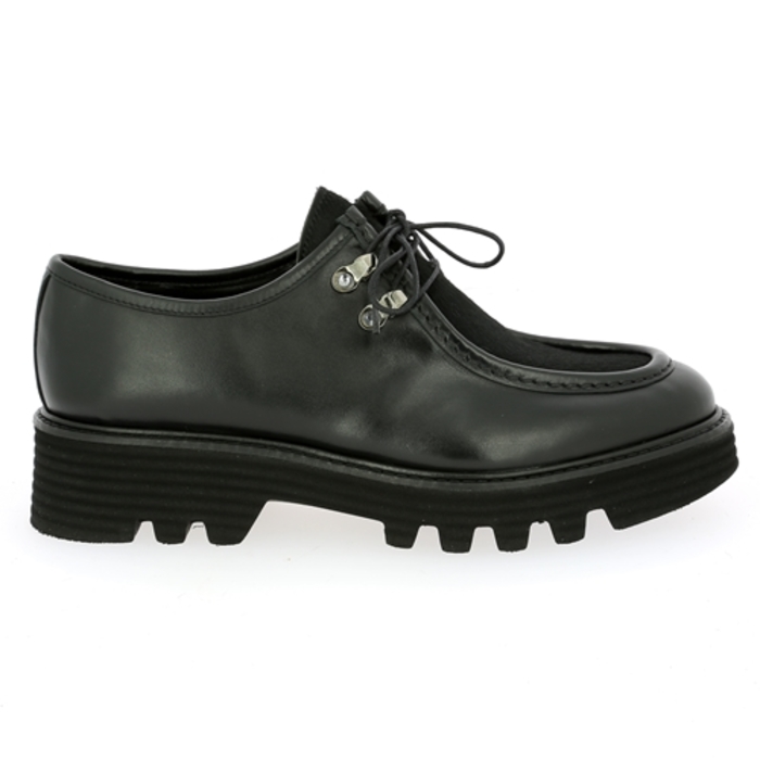 Pertini veterschoenen zwart zwart