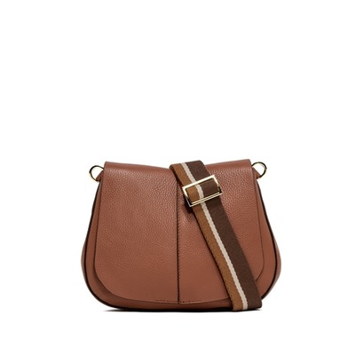 Schoudertas Gianni Chiarini cognac