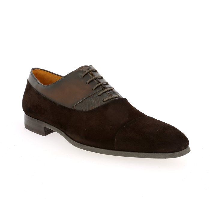 Magnanni veterschoenen zwart
