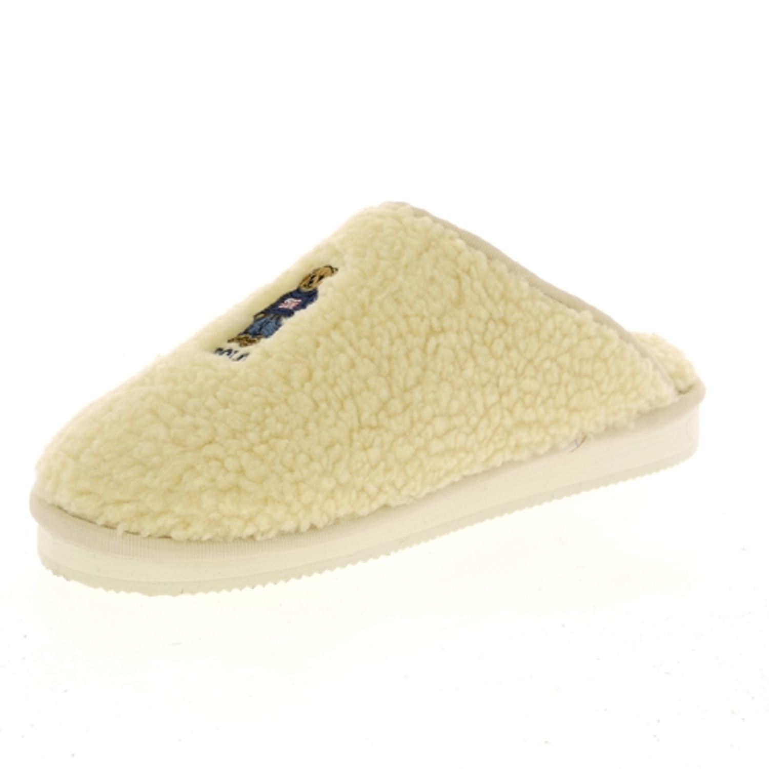 Zoom Ralph Lauren pantoffels milk