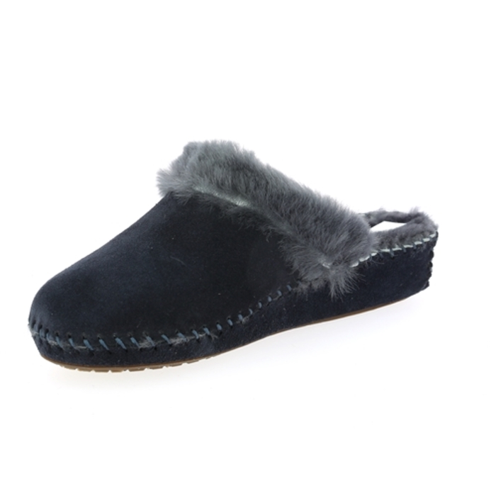Cypres pantoffels blauw blauw