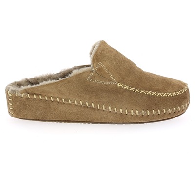 Cypres Pantoffels taupe