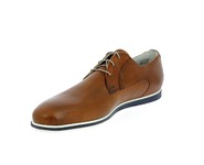 Floris Van Bommel Veterschoenen cognac