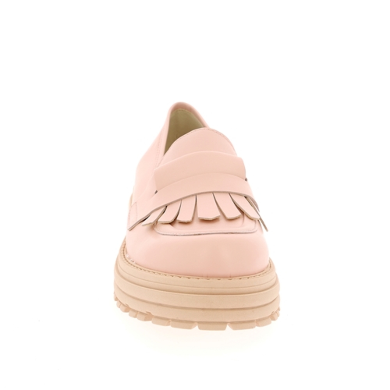 Zoom Gioia moccassins nude
