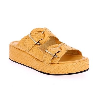 Muiltjes - slippers Pons Quintana Camel