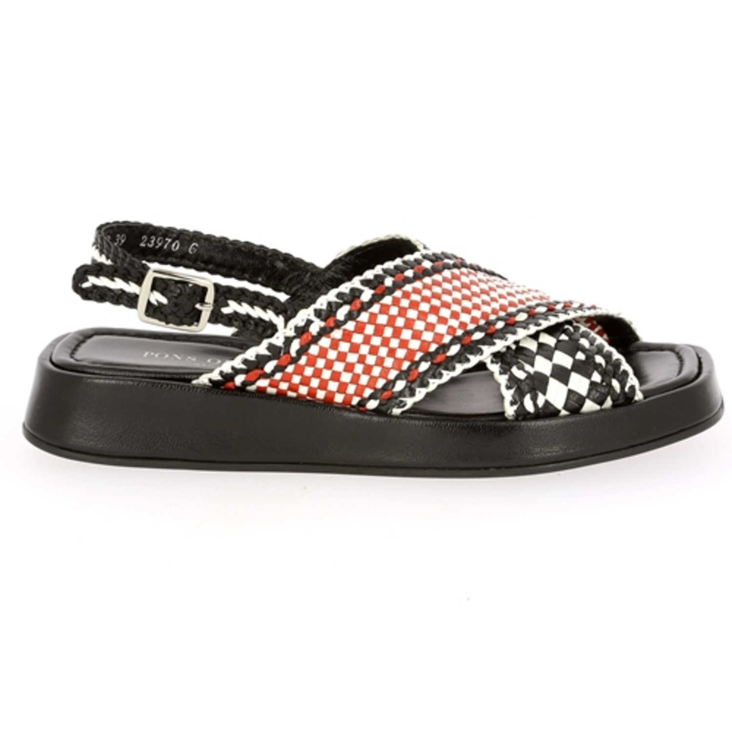 Zoom Pons Quintana sandalen rood