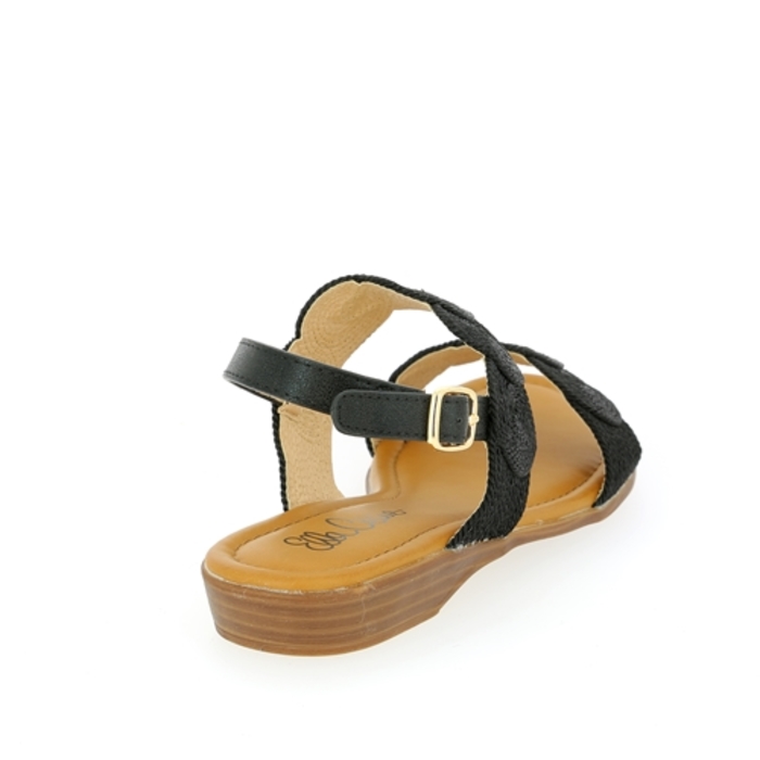 Ella Cruz sandalen zwart zwart