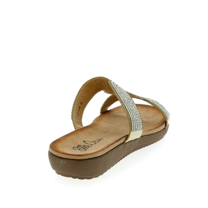 Ella Cruz muiltjes - slippers zilver zilver