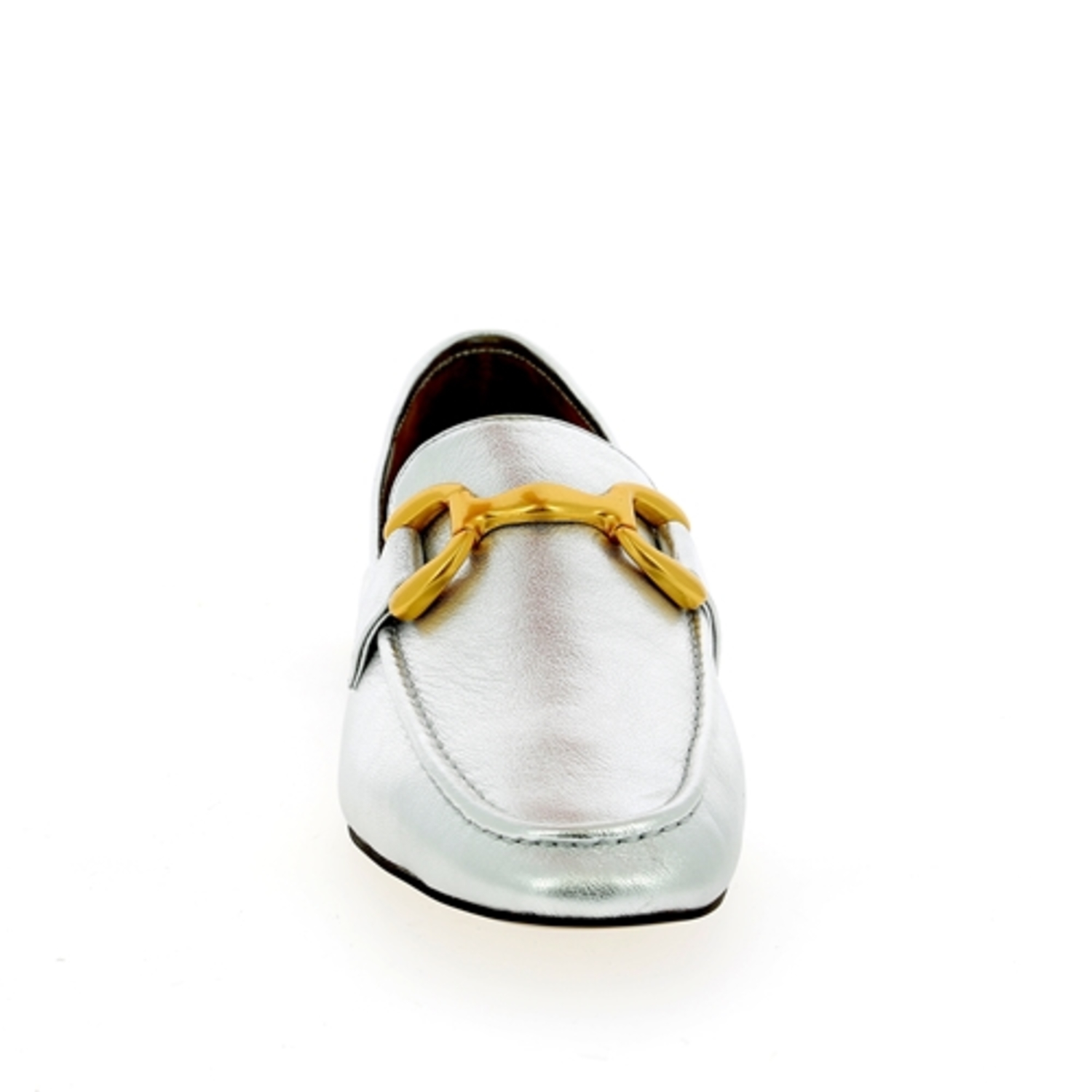 Zoom Bibilou moccassins argent