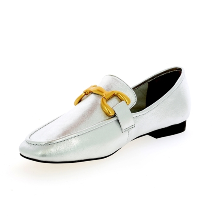 Bibilou moccassins argent argent