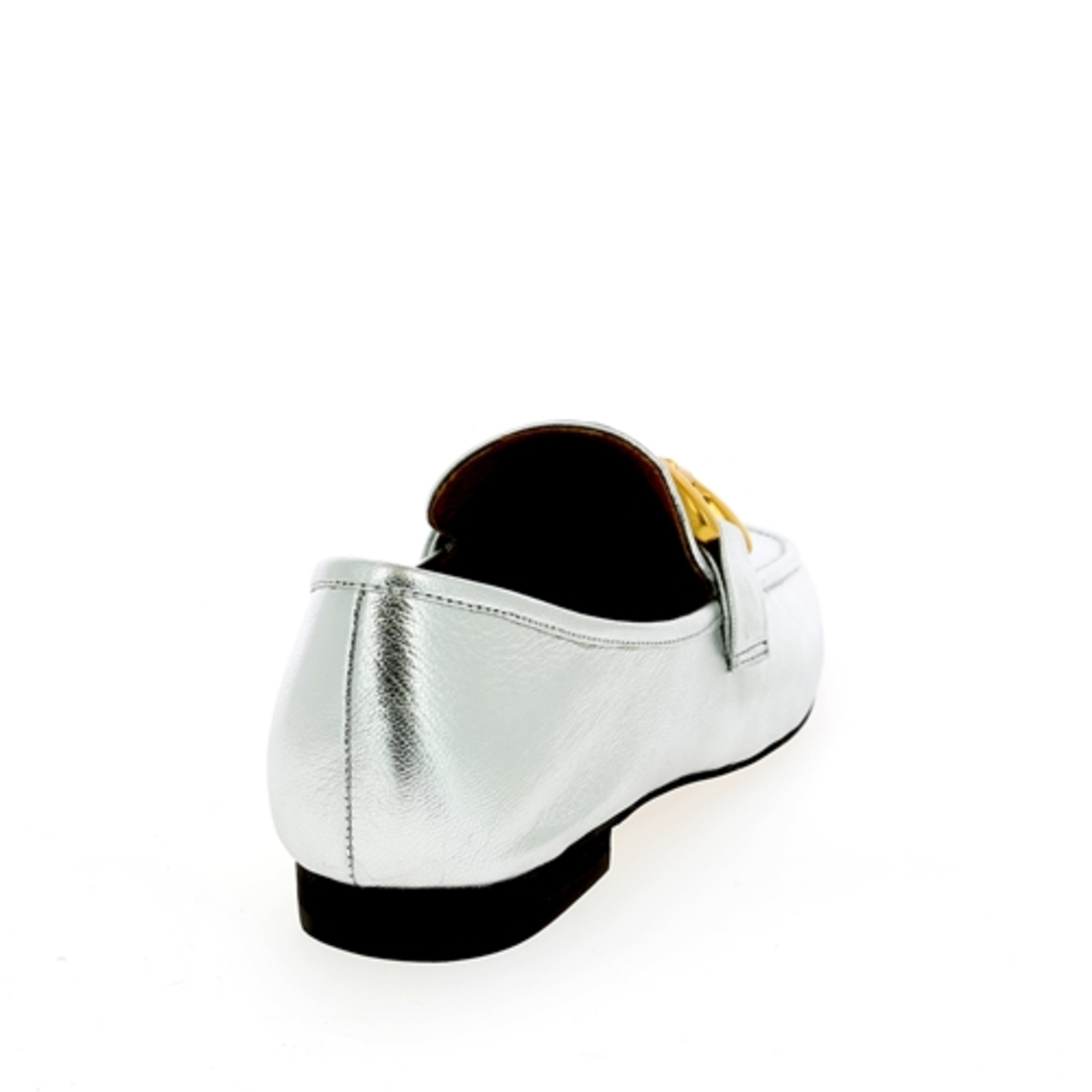 Zoom Bibilou moccassins argent