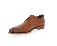 Floris Van Bommel Veterschoenen cognac