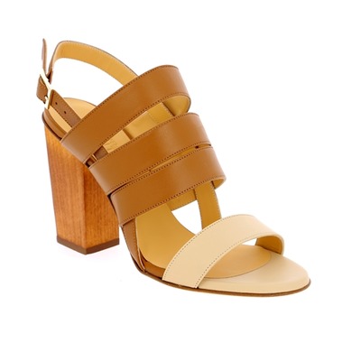 Sandalen Atelier Content cognac